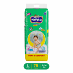 Navilo Criss Cross Diamond Soft & Comfort Baby Diaper Pants, 75 Pant Style Diapers