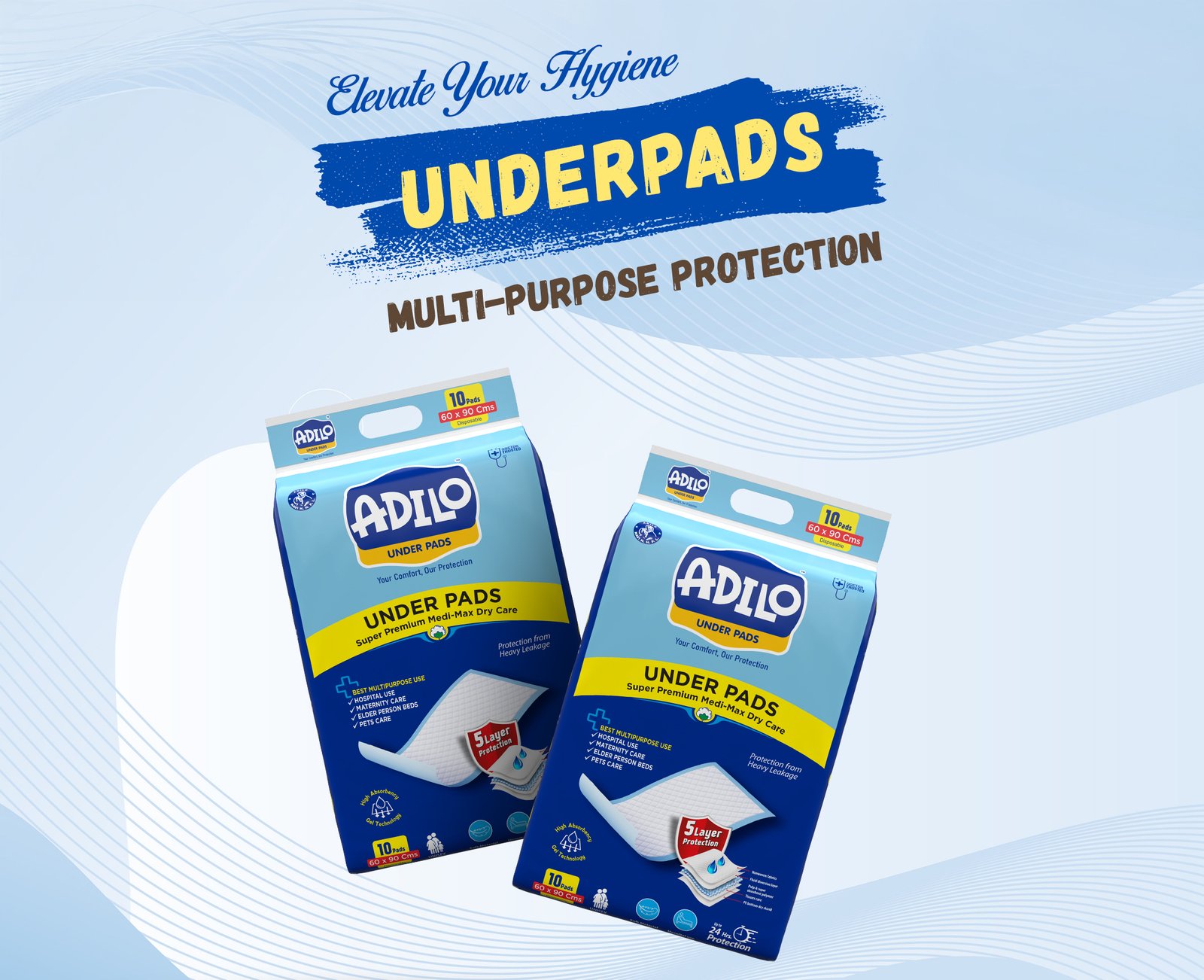 Under Pads Banner