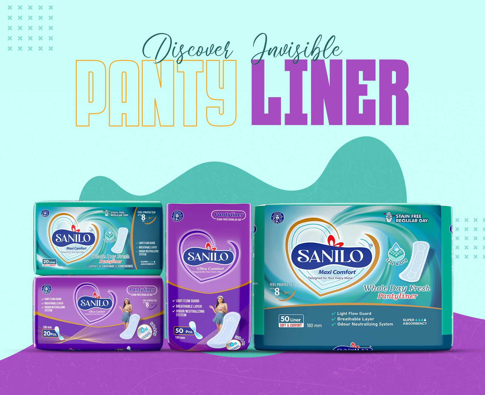Panty Liners Banner