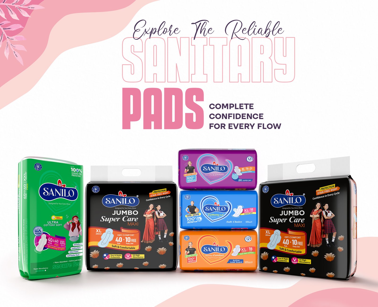 Sanitary Pads Banner