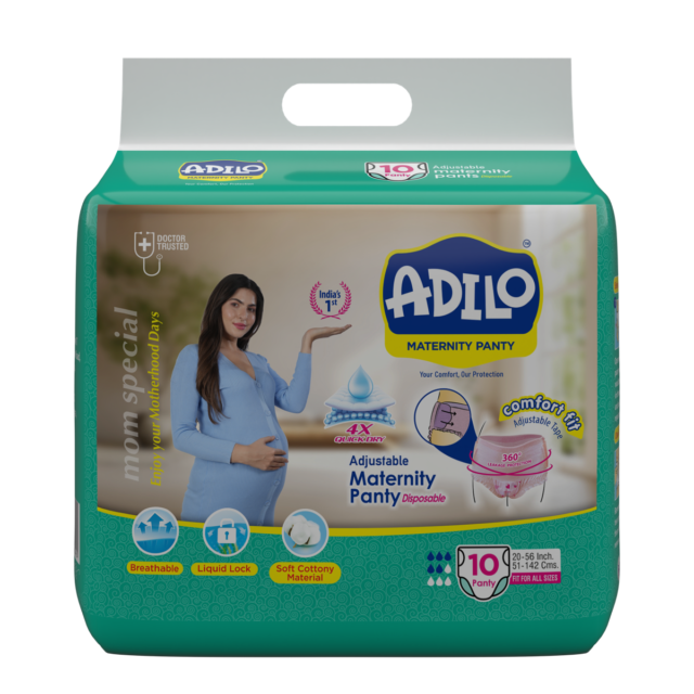 Adilo Comfort Maternity Briefs front view