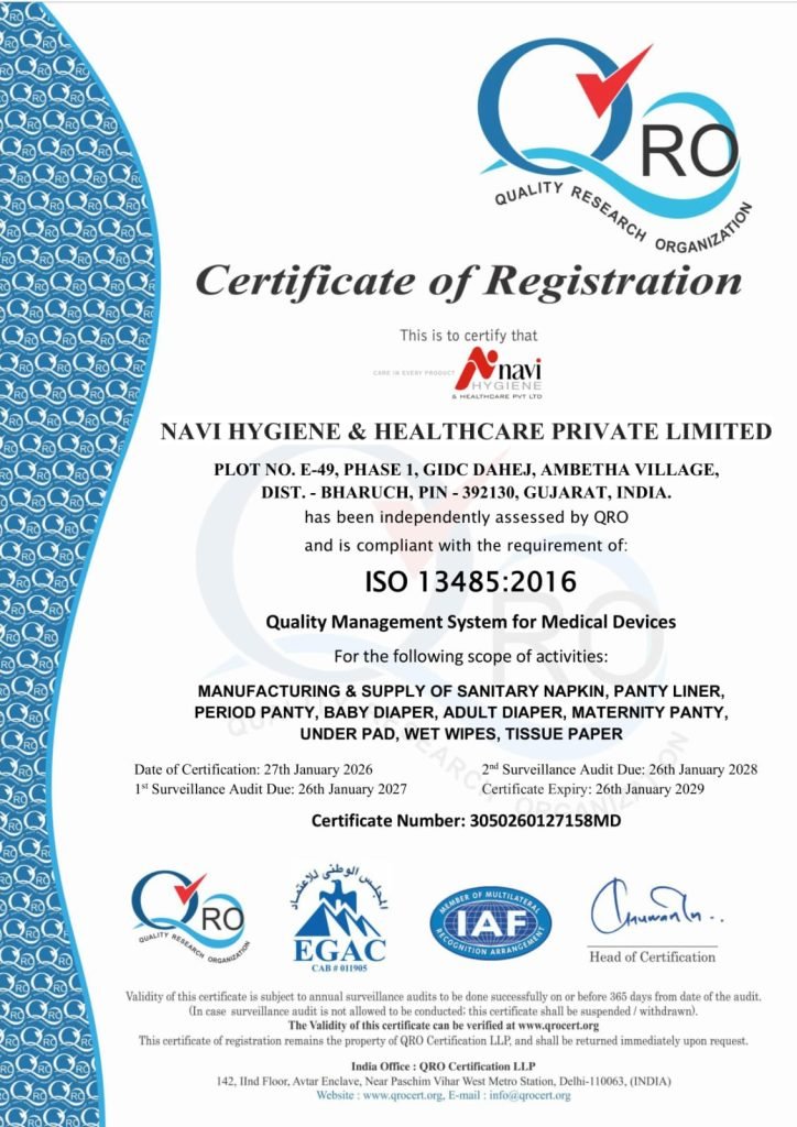 ISO 13485:2016 certificate