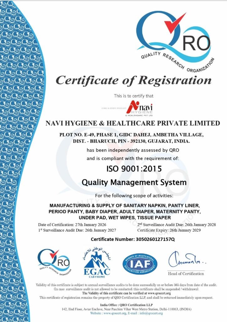 ISO 9001:2015 certificate