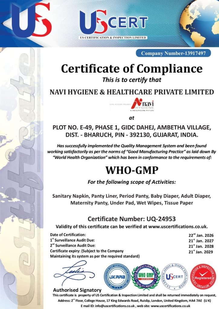 WHO-GMP certificate