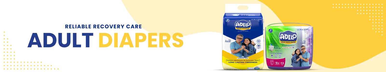 Adult Diapers Banner