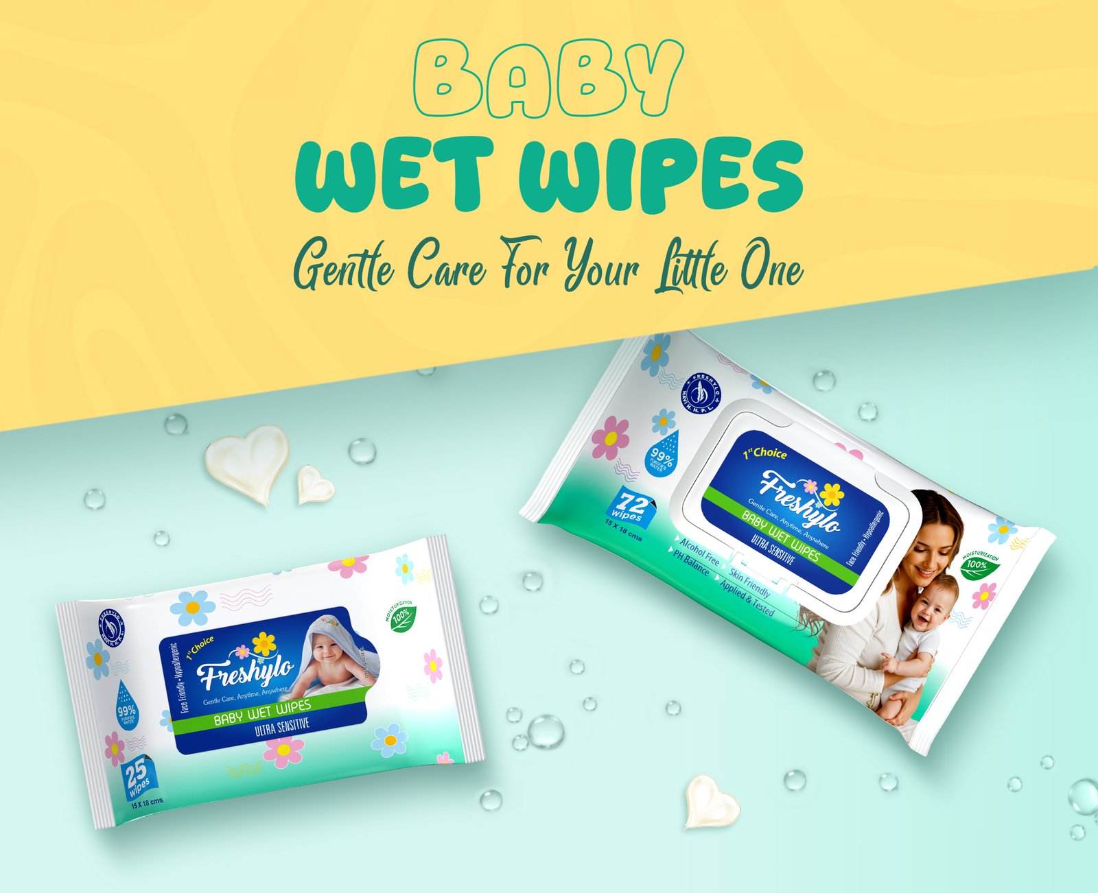 Baby Wipes Banner