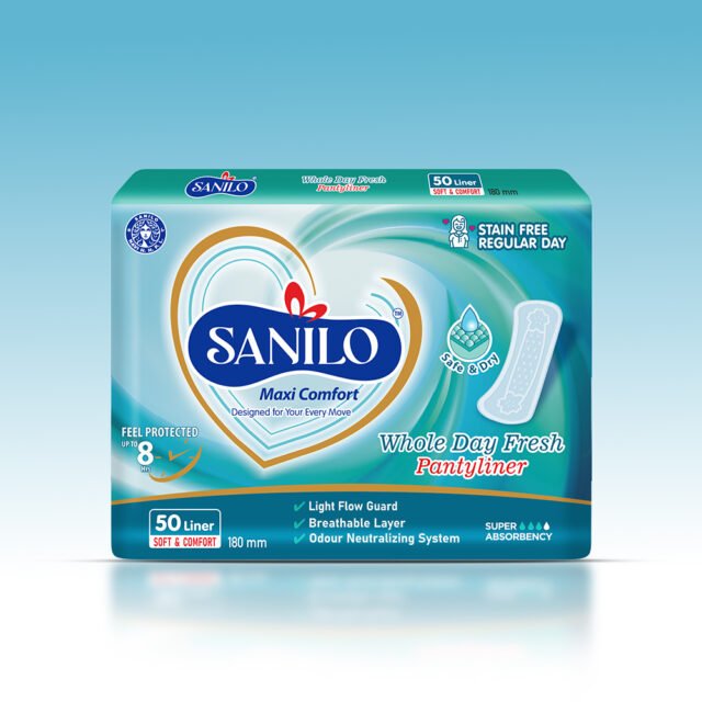 Sanilo Maxi Comfort Whole Day Fresh Pantyliner (180mm – 50 Liners)