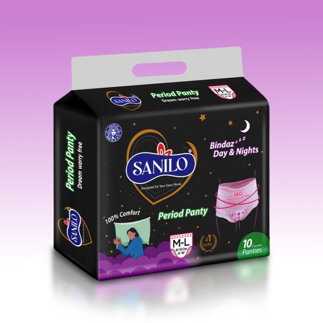 Sanilo Disposable Period Panty (10 Panties) – 360° Leakage Protection